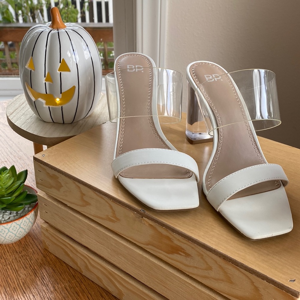 White heels